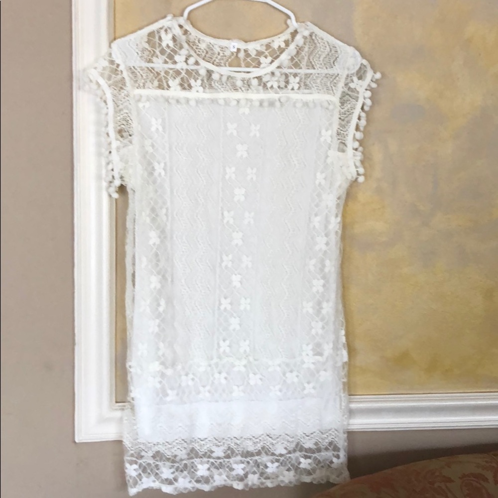 Off white top